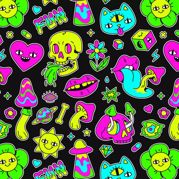 SPT 6684 Fun Patterned fabric