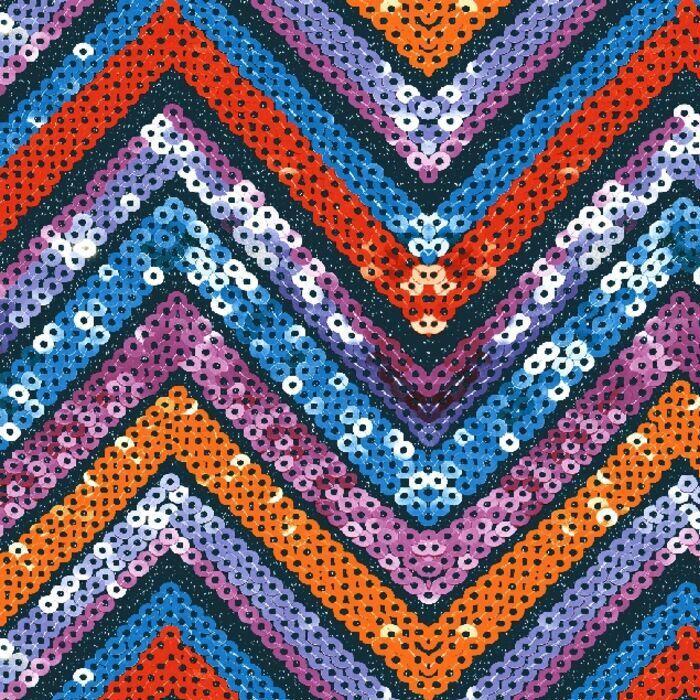 55701  Sequins  Chevron