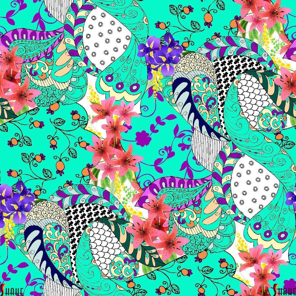 HX256a Spandex, Wet Print- Spandexbyyard - fabrics, fabric for swimwear, fabric for yogawear, swimwear fabric, yogawear fabric, fabric sublimation, sublimation fabric, los angeles, california, usa, spandex, sale, swimwear, yoga wear, lycra, shiny, neon, printed, fabric by the yard, spandex lycra, nylon lycra, lycra fabric