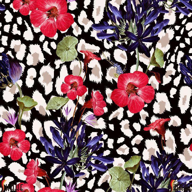HX371c Spandex, Wet Print- Spandexbyyard - fabrics, fabric for swimwear, fabric for yogawear, swimwear fabric, yogawear fabric, fabric sublimation, sublimation fabric, los angeles, california, usa, spandex, sale, swimwear, yoga wear, lycra, shiny, neon, printed, fabric by the yard, spandex lycra, nylon lycra, lycra fabric