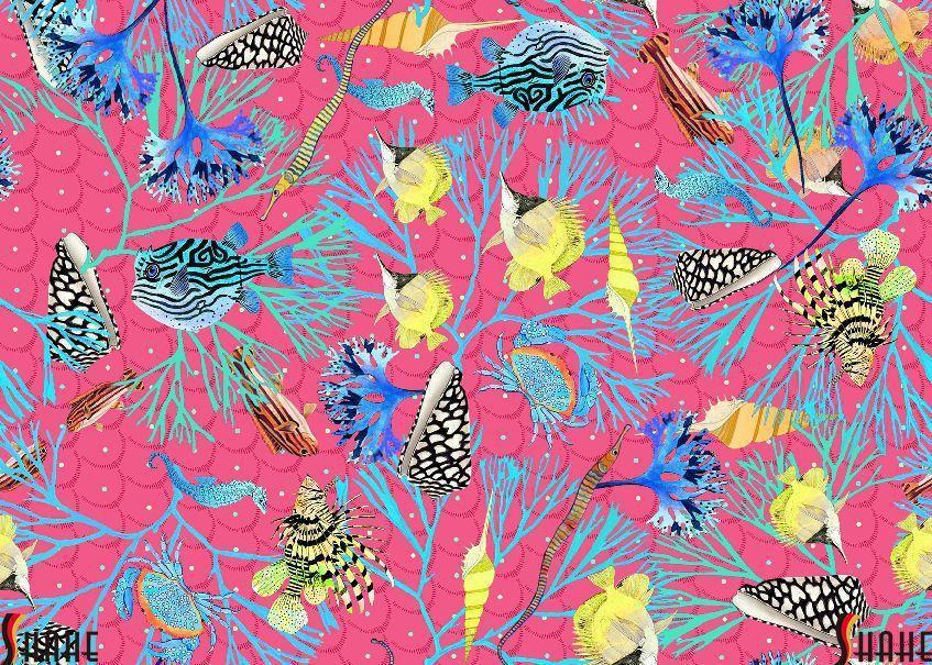 HX400A Spandex, Wet Print- Spandexbyyard - fabrics, fabric for swimwear, fabric for yogawear, swimwear fabric, yogawear fabric, fabric sublimation, sublimation fabric, los angeles, california, usa, spandex, sale, swimwear, yoga wear, lycra, shiny, neon, printed, fabric by the yard, spandex lycra, nylon lycra, lycra fabric