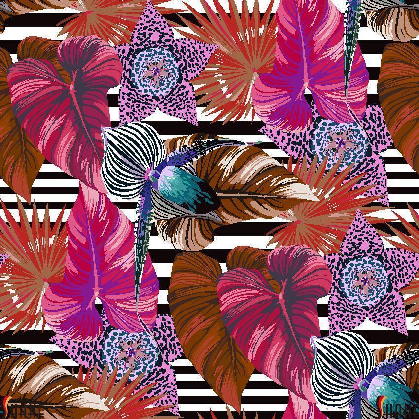 HX410b Spandex, Wet Print- Spandexbyyard - fabrics, fabric for swimwear, fabric for yogawear, swimwear fabric, yogawear fabric, fabric sublimation, sublimation fabric, los angeles, california, usa, spandex, sale, swimwear, yoga wear, lycra, shiny, neon, printed, fabric by the yard, spandex lycra, nylon lycra, lycra fabric