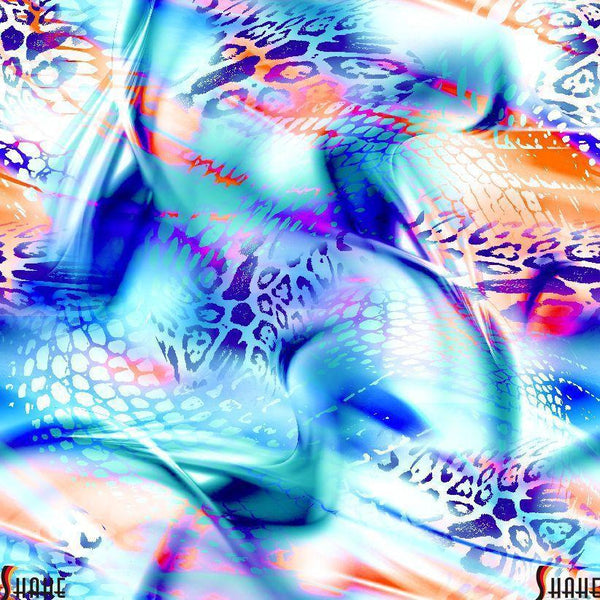 HX418a Spandex, Wet Print- Spandexbyyard - fabrics, fabric for swimwear, fabric for yogawear, swimwear fabric, yogawear fabric, fabric sublimation, sublimation fabric, los angeles, california, usa, spandex, sale, swimwear, yoga wear, lycra, shiny, neon, printed, fabric by the yard, spandex lycra, nylon lycra, lycra fabric