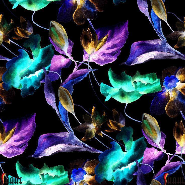 HX439c Spandex, Wet Print- Spandexbyyard - fabrics, fabric for swimwear, fabric for yogawear, swimwear fabric, yogawear fabric, fabric sublimation, sublimation fabric, los angeles, california, usa, spandex, sale, swimwear, yoga wear, lycra, shiny, neon, printed, fabric by the yard, spandex lycra, nylon lycra, lycra fabric