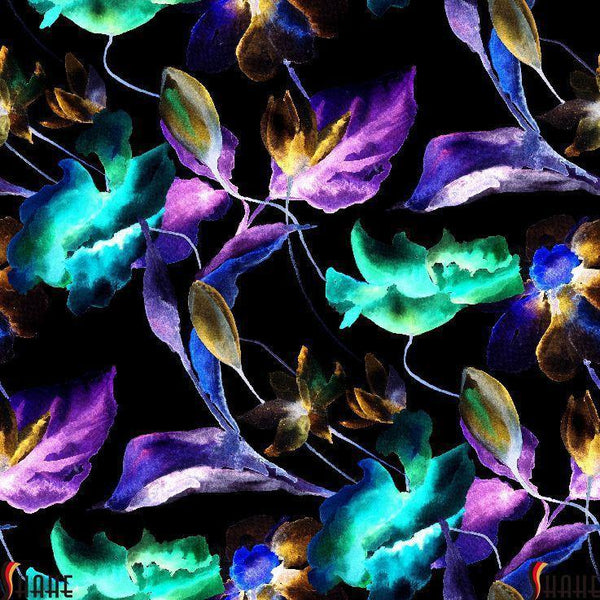 HX439c Spandex, Wet Print- Spandexbyyard - fabrics, fabric for swimwear, fabric for yogawear, swimwear fabric, yogawear fabric, fabric sublimation, sublimation fabric, los angeles, california, usa, spandex, sale, swimwear, yoga wear, lycra, shiny, neon, printed, fabric by the yard, spandex lycra, nylon lycra, lycra fabric