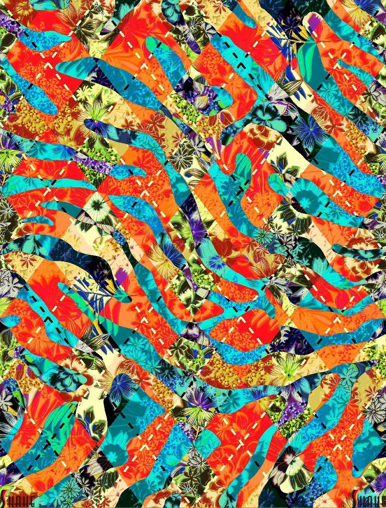 HX455c Spandex, Wet Print- Spandexbyyard - fabrics, fabric for swimwear, fabric for yogawear, swimwear fabric, yogawear fabric, fabric sublimation, sublimation fabric, los angeles, california, usa, spandex, sale, swimwear, yoga wear, lycra, shiny, neon, printed, fabric by the yard, spandex lycra, nylon lycra, lycra fabric