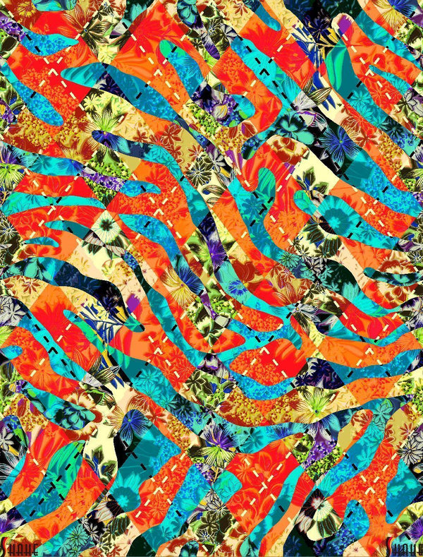 HX455c Spandex, Wet Print- Spandexbyyard - fabrics, fabric for swimwear, fabric for yogawear, swimwear fabric, yogawear fabric, fabric sublimation, sublimation fabric, los angeles, california, usa, spandex, sale, swimwear, yoga wear, lycra, shiny, neon, printed, fabric by the yard, spandex lycra, nylon lycra, lycra fabric