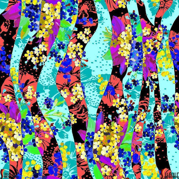 HX461b Spandex, Wet Print- Spandexbyyard - fabrics, fabric for swimwear, fabric for yogawear, swimwear fabric, yogawear fabric, fabric sublimation, sublimation fabric, los angeles, california, usa, spandex, sale, swimwear, yoga wear, lycra, shiny, neon, printed, fabric by the yard, spandex lycra, nylon lycra, lycra fabric