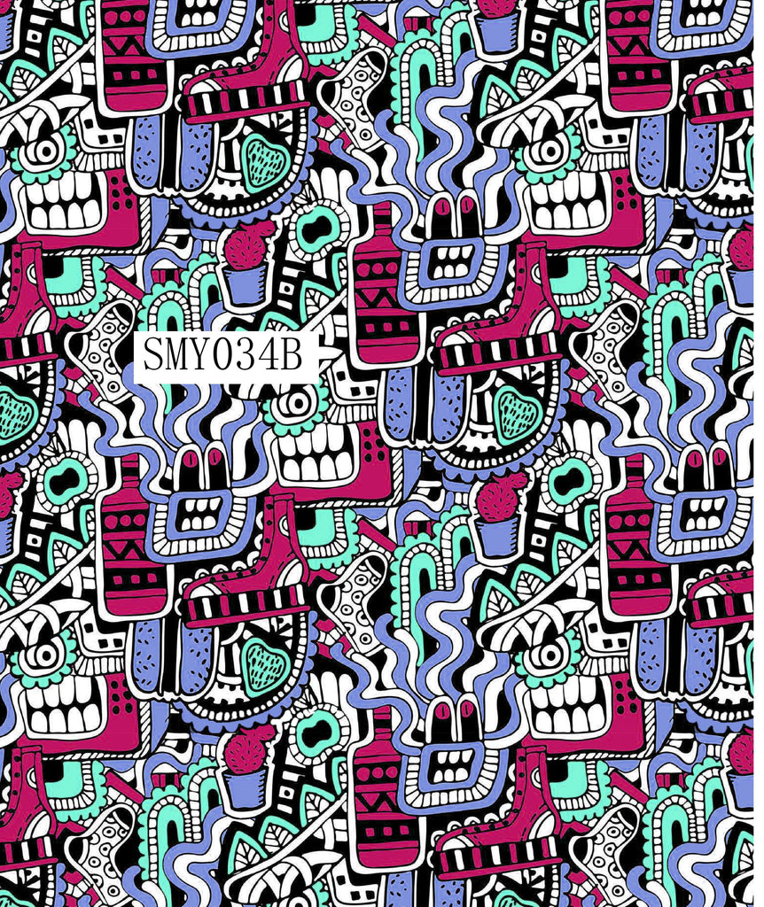 SMY034B Spandex, Wet Print- Spandexbyyard - fabrics, fabric for swimwear, fabric for yogawear, swimwear fabric, yogawear fabric, fabric sublimation, sublimation fabric, los angeles, california, usa, spandex, sale, swimwear, yoga wear, lycra, shiny, neon, printed, fabric by the yard, spandex lycra, nylon lycra, lycra fabric