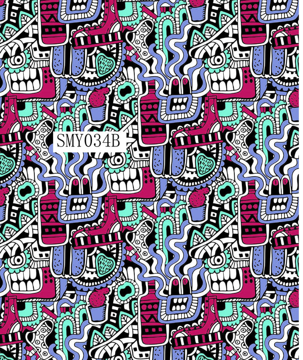 SMY034B Spandex, Wet Print- Spandexbyyard - fabrics, fabric for swimwear, fabric for yogawear, swimwear fabric, yogawear fabric, fabric sublimation, sublimation fabric, los angeles, california, usa, spandex, sale, swimwear, yoga wear, lycra, shiny, neon, printed, fabric by the yard, spandex lycra, nylon lycra, lycra fabric