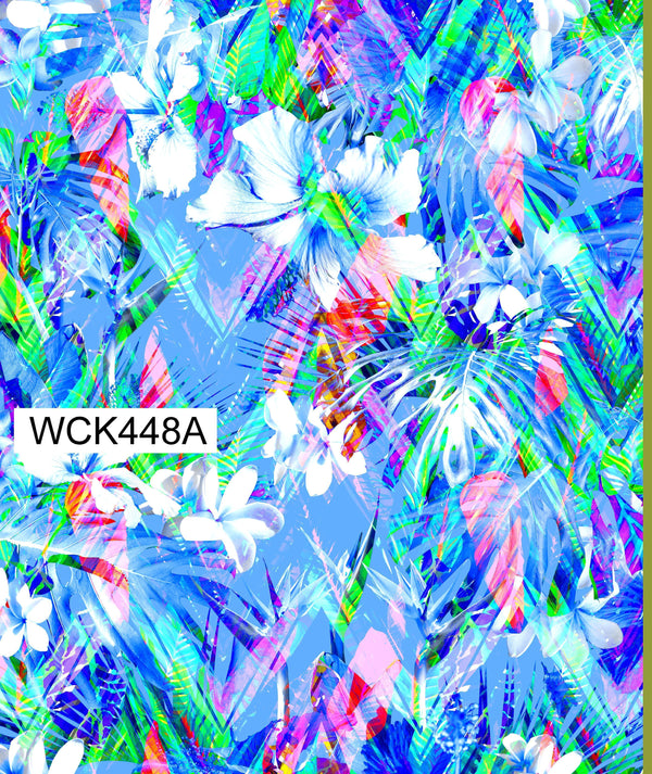 WCK448A Spandex, Wet Print- Spandexbyyard - fabrics, fabric for swimwear, fabric for yogawear, swimwear fabric, yogawear fabric, fabric sublimation, sublimation fabric, los angeles, california, usa, spandex, sale, swimwear, yoga wear, lycra, shiny, neon, printed, fabric by the yard, spandex lycra, nylon lycra, lycra fabric