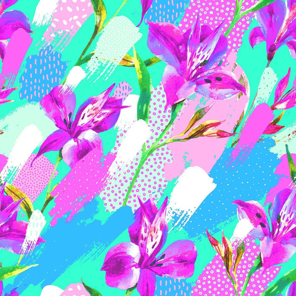 WCK467C Spandex, Wet Print- Spandexbyyard - fabrics, fabric for swimwear, fabric for yogawear, swimwear fabric, yogawear fabric, fabric sublimation, sublimation fabric, los angeles, california, usa, spandex, sale, swimwear, yoga wear, lycra, shiny, neon, printed, fabric by the yard, spandex lycra, nylon lycra, lycra fabric
