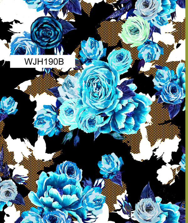 WJH190B_ Spandex, Wet Print- Spandexbyyard - fabrics, fabric for swimwear, fabric for yogawear, swimwear fabric, yogawear fabric, fabric sublimation, sublimation fabric, los angeles, california, usa, spandex, sale, swimwear, yoga wear, lycra, shiny, neon, printed, fabric by the yard, spandex lycra, nylon lycra, lycra fabric