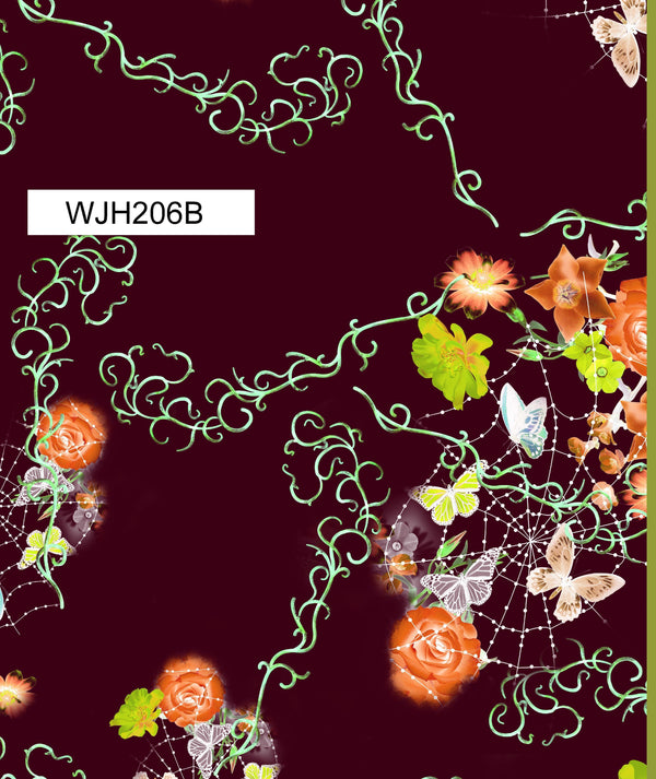 WJH206B Spandex, Wet Print- Spandexbyyard - fabrics, fabric for swimwear, fabric for yogawear, swimwear fabric, yogawear fabric, fabric sublimation, sublimation fabric, los angeles, california, usa, spandex, sale, swimwear, yoga wear, lycra, shiny, neon, printed, fabric by the yard, spandex lycra, nylon lycra, lycra fabric