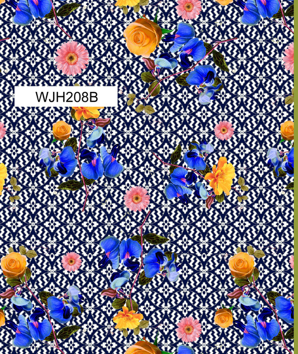 WJH208B Spandex, Wet Print- Spandexbyyard - fabrics, fabric for swimwear, fabric for yogawear, swimwear fabric, yogawear fabric, fabric sublimation, sublimation fabric, los angeles, california, usa, spandex, sale, swimwear, yoga wear, lycra, shiny, neon, printed, fabric by the yard, spandex lycra, nylon lycra, lycra fabric