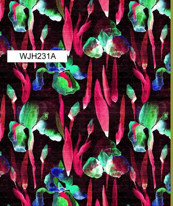 WJH231A Spandex, Wet Print- Spandexbyyard - fabrics, fabric for swimwear, fabric for yogawear, swimwear fabric, yogawear fabric, fabric sublimation, sublimation fabric, los angeles, california, usa, spandex, sale, swimwear, yoga wear, lycra, shiny, neon, printed, fabric by the yard, spandex lycra, nylon lycra, lycra fabric