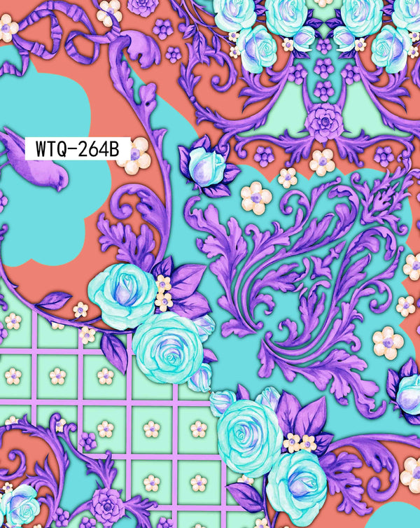 WTQ-264B Spandex, Wet Print- Spandexbyyard - fabrics, fabric for swimwear, fabric for yogawear, swimwear fabric, yogawear fabric, fabric sublimation, sublimation fabric, los angeles, california, usa, spandex, sale, swimwear, yoga wear, lycra, shiny, neon, printed, fabric by the yard, spandex lycra, nylon lycra, lycra fabric